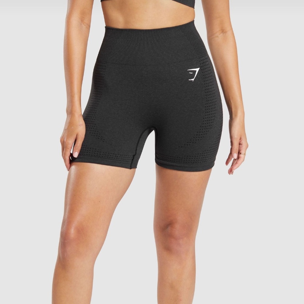 Gymshark Vital Seamless 2.0 Shorts Black Medium